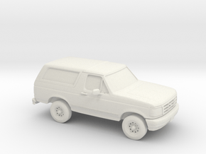 1/25 1995 Ford Bronco in White Natural Versatile Plastic