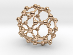 0259 Fullerene C42-38 c2 in 14k Rose Gold
