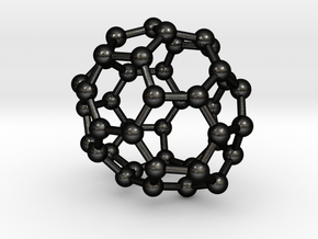 0259 Fullerene C42-38 c2 in Matte Black Steel