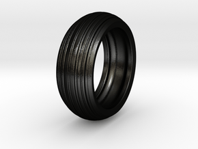 Speedy - Tire Ring in Matte Black Steel: 9.75 / 60.875