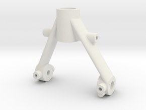 Tamiya SRB vintage style replacement rear arm in White Natural Versatile Plastic