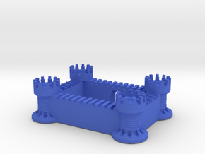 Castle in Blue Processed Versatile Plastic