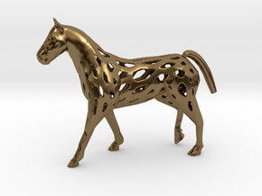 Horse in Polished Bronze