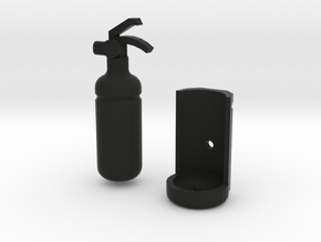 1/10 Fire extinguisher kit / Kit Extintor  in Black Natural Versatile Plastic