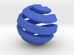 Ball-11-1 in Blue Processed Versatile Plastic
