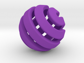 Ball-11-3 in Purple Processed Versatile Plastic
