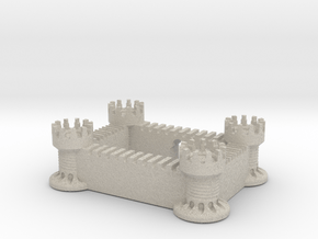 Castle (All Materials) in Natural Sandstone