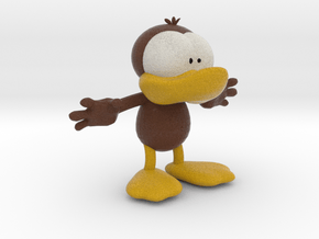 Dummy Duck (smaller) in Full Color Sandstone