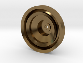 Yo-yo in Polished Bronze