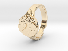 Vanquisher's Seal in 14k Gold Plated Brass: 8.5 / 58