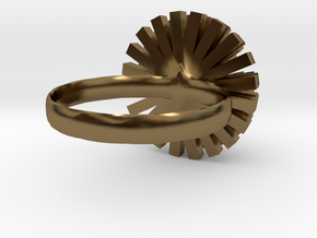 New Ring Design in Polished Bronze