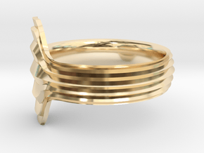 New Ring Design  in 14K Yellow Gold