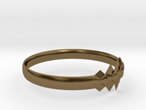 RING11DSIZER in Polished Bronze