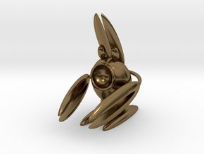 Lobsterbunny in Polished Bronze