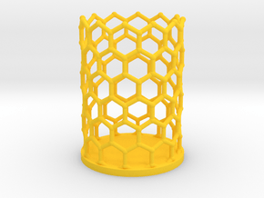 Pencilcup nanocarbon in Yellow Processed Versatile Plastic