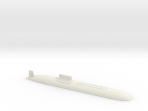 Typhoon Submarine, 1/1800 in White Natural Versatile Plastic