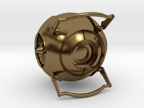Wheatley from Portal 2 in Polished Bronze