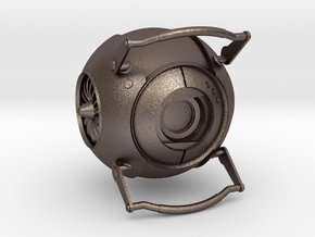 Wheatley from Portal 2 in Polished Bronzed Silver Steel