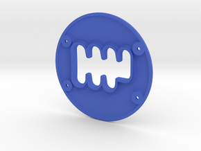 TH8rs - Shifter Plate in Blue Processed Versatile Plastic