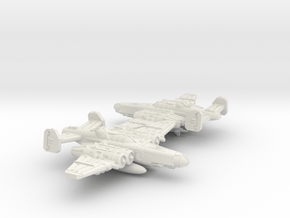 Fighterbomber Squadron in White Natural Versatile Plastic