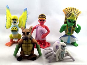 2 Inch Monsters: Batch 11 in Full Color Sandstone