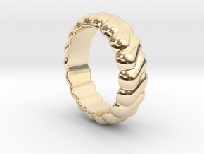 Harmony Ring 17 - Italian Size 17 in 14K Yellow Gold