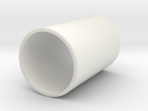 1" Turbine Kit 1/3 - Tube in White Natural Versatile Plastic