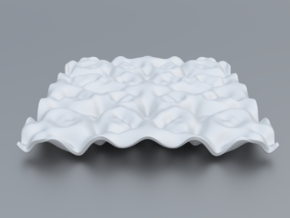 Mathematical Function 4 in White Processed Versatile Plastic
