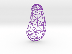 Wired Eggplant in Purple Processed Versatile Plastic