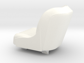 1 12 1960s Sport Seat in White Processed Versatile Plastic