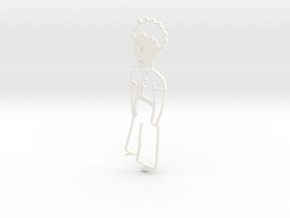 Le Petit Prince (The Little Prince) in White Processed Versatile Plastic