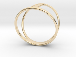 Yumi collection - Size 6 US in 14k Gold Plated Brass