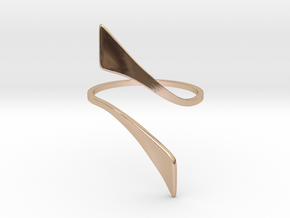 Back to basic collection - size 6 US in 14k Rose Gold Plated Brass