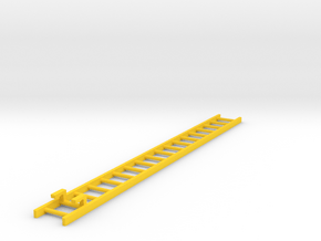 Corgi Ladder 11.4cm - American La France part  in Yellow Processed Versatile Plastic