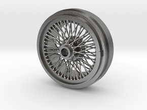 1/8 Wire Wheel Rear, with 72 spokes in Natural Silver