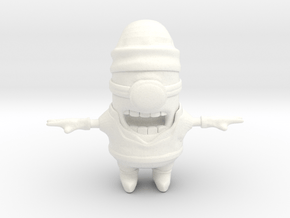 Minion in Links Outfit in White Processed Versatile Plastic