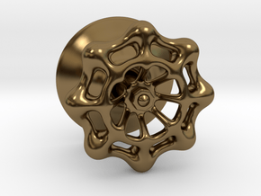 Valve-styled Dimmer Knob in Polished Bronze