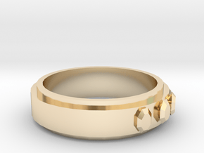 Ring (19 mm diameter)  in 14K Yellow Gold