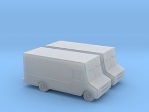 1/160 2X GMC Step Van in Tan Fine Detail Plastic