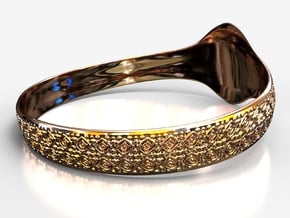 PA Bracelet D64fsm Se4952A10m7M25T15FB309 in Rhodium Plated Brass