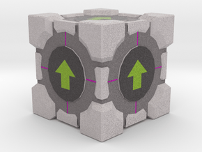 Upvote Cube in Full Color Sandstone