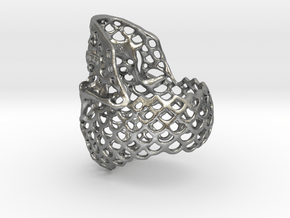 Filigree Skull Ring - Size 6 in Natural Silver