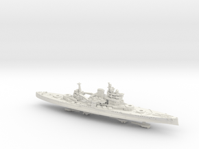 1/1800 HMS Queen Elizabeth [1943] in White Natural Versatile Plastic