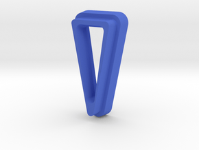 Arrow Insert Adaptor in Blue Processed Versatile Plastic
