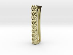 Dragon Scale Tie-bar in 18k Gold