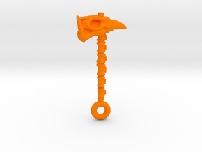 War Hammer Is Dead Pendant in Orange Processed Versatile Plastic