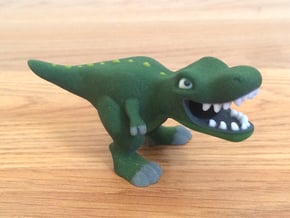 T. Rex Figure in Full Color Sandstone