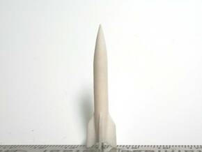 V-2 1/350 scale in White Natural Versatile Plastic