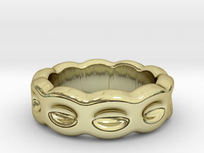 Funny Ring 21 - Italian Size 21 in 18k Gold