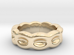 Funny Ring 23 - Italian Size 23 in 14K Yellow Gold